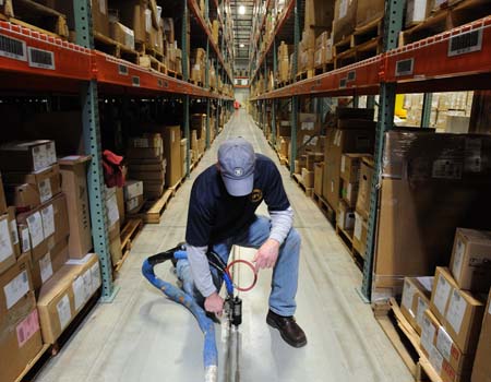 polyurethane foam was successfully injected