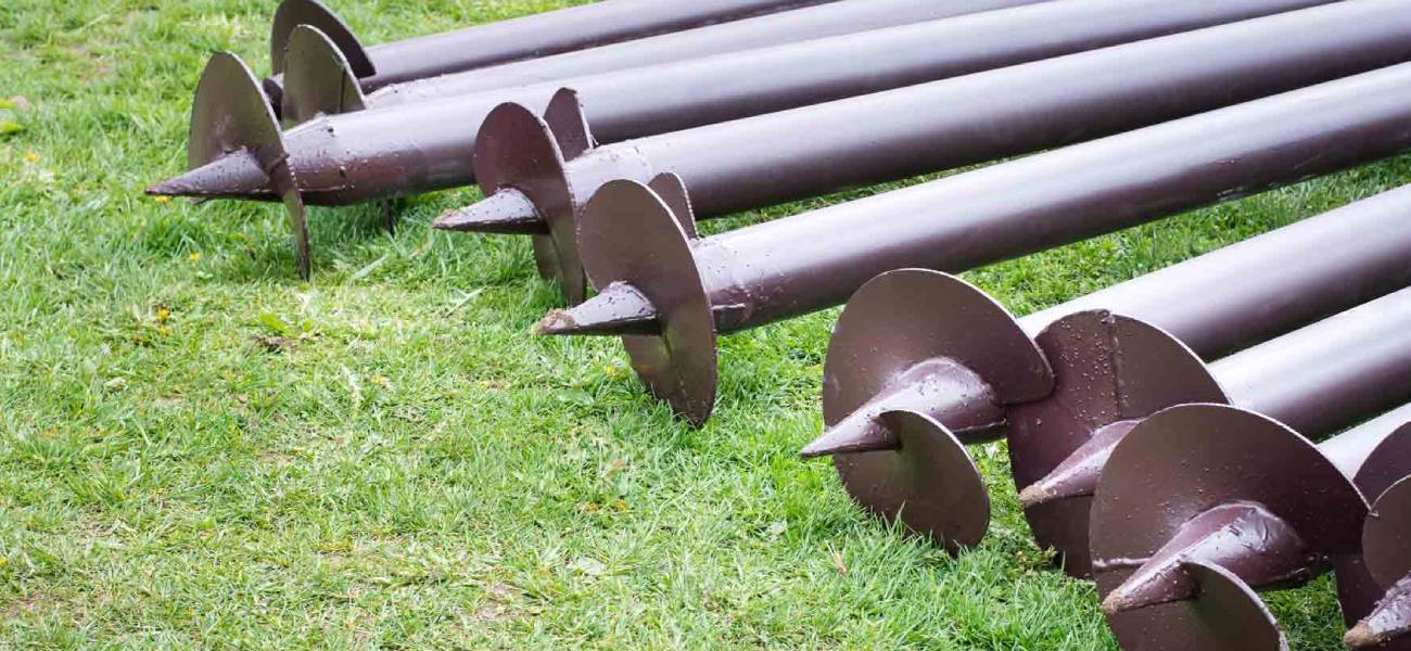 helical pile anchoring