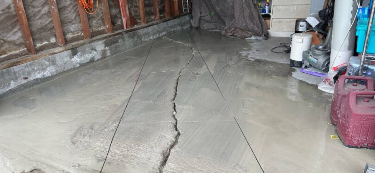slab settlement repair